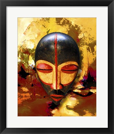 Framed Mask Print