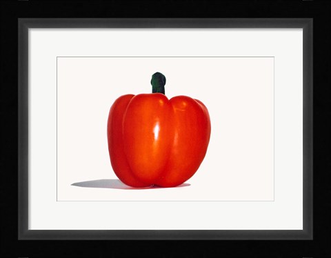 Framed Red Pepper Print