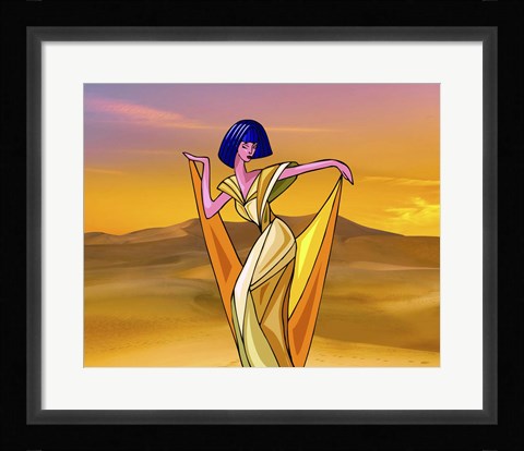Framed Desert Goddess Print
