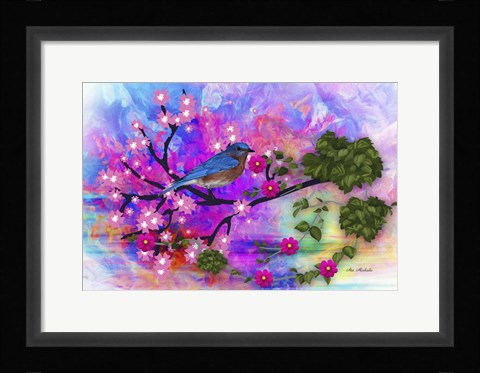 Framed Spring Colors Print