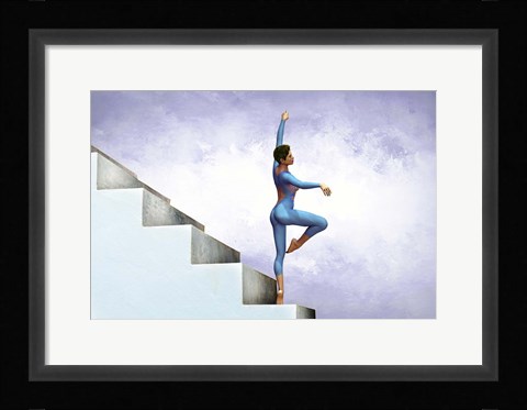 Framed Yoga Print
