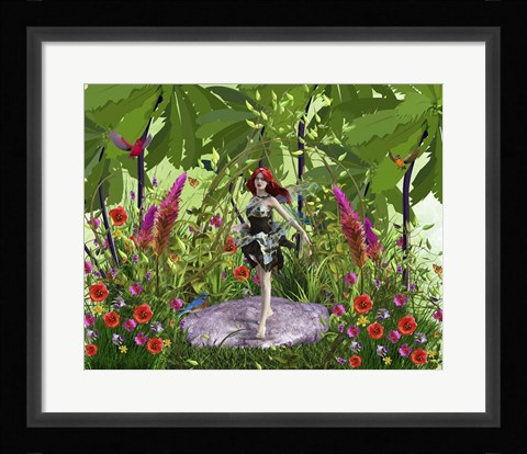 Framed Forest Fairy Print