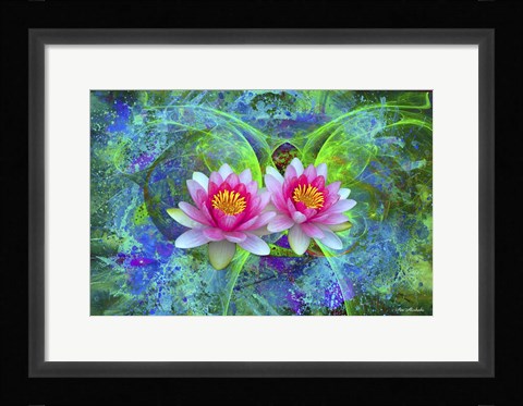 Framed Color Explosion 12 Print