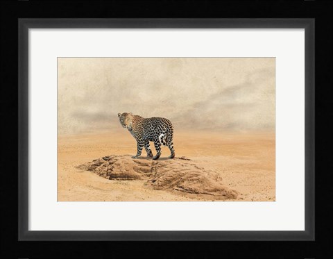 Framed Leopard 2 Print