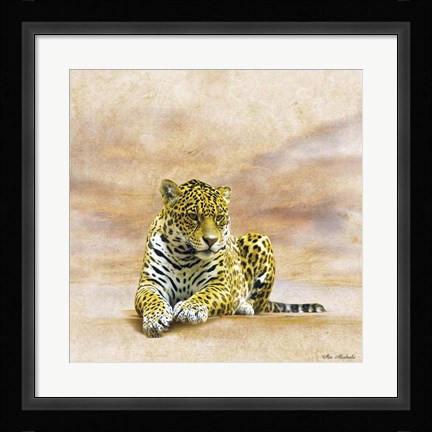 Framed Leopard 2A Print