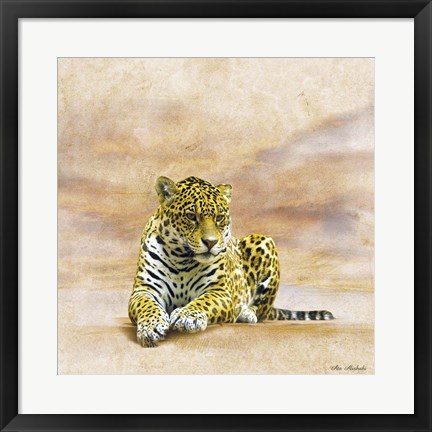 Framed Leopard 2A Print