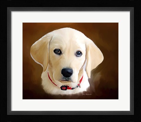 Framed Dog 1A Print