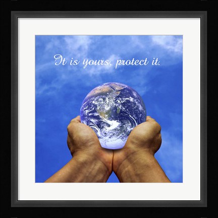 Framed Protect It Print