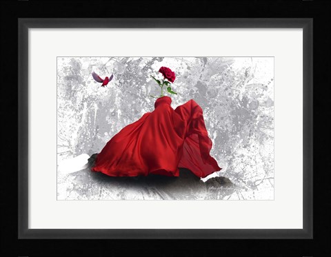 Framed Love and Rose 2A Print