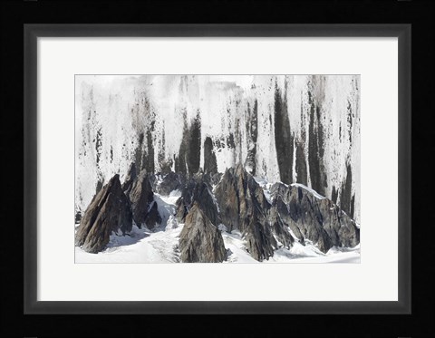 Framed Black Mountain 1 Print