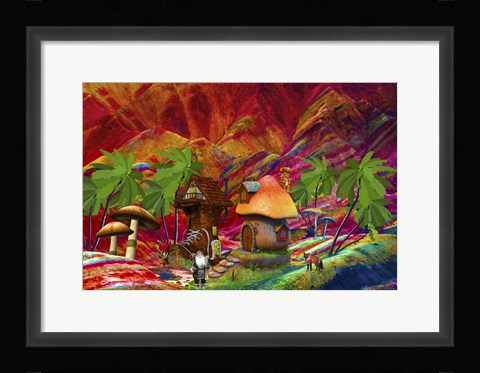 Framed Dreamy Land 2M Print