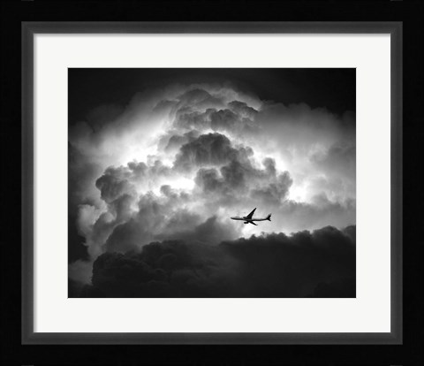 Framed Stormy Cloud Print