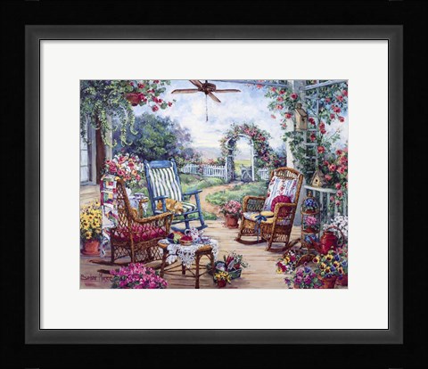 Framed Tea Party Print