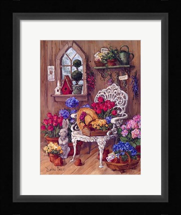 Framed Victorian Shed Print