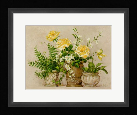 Framed Garden Gathering Print