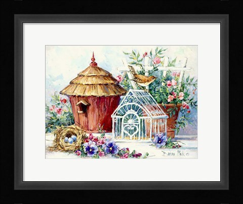 Framed Backyard Harmony Print