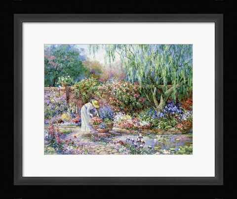 Framed Her Garden Print