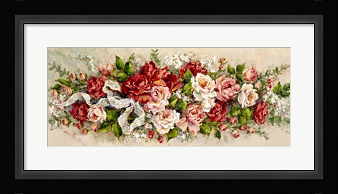 Framed Lace Adornment Print