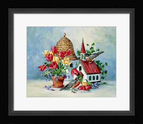 Framed Robin's Home Print