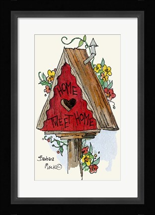 Framed Home Tweet Home Print