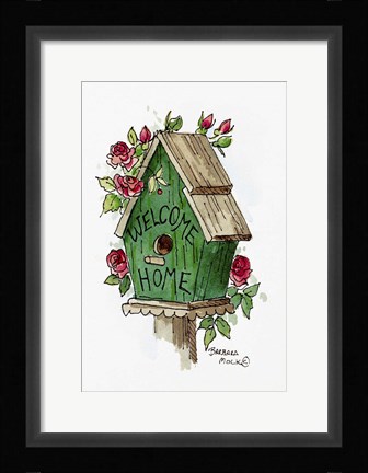 Framed Welcome Home Print