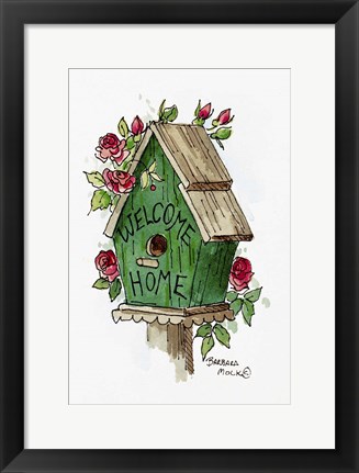 Framed Welcome Home Print