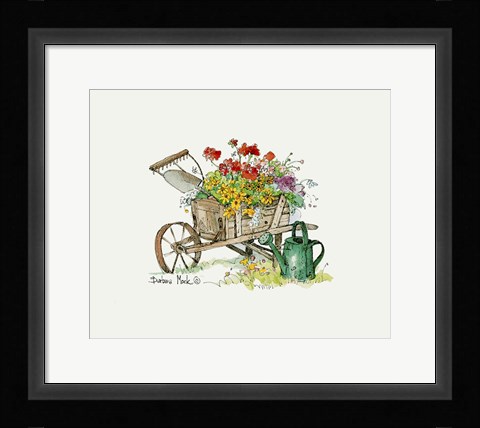 Framed Gardening Gear Print
