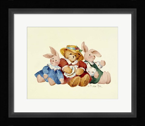 Framed Friends Print