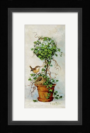 Framed Spring Nesting II Print