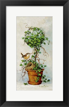 Framed Spring Nesting II Print
