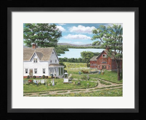 Framed Summer Memories Print