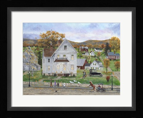 Framed Ghostly Arrival Print