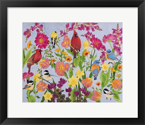Framed Songbird Collection Print