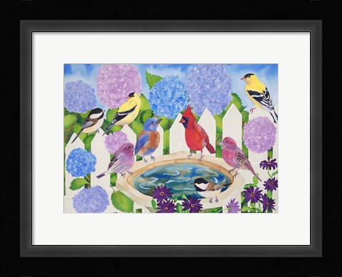 Framed Watering Hole Print