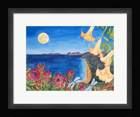 Framed Full Moon Transformation Print