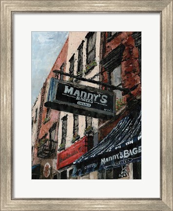 Framed New York Neighborhood II Print