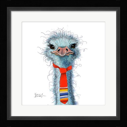 Framed All Dressed Up III Print