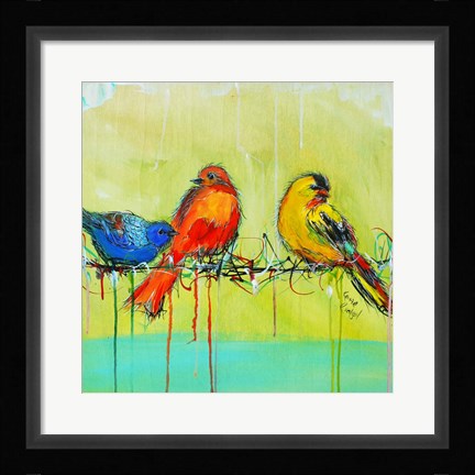 Framed My Window View Print