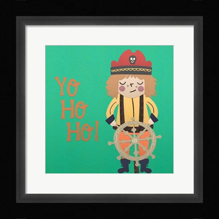 Framed Ahoy Matey III Print