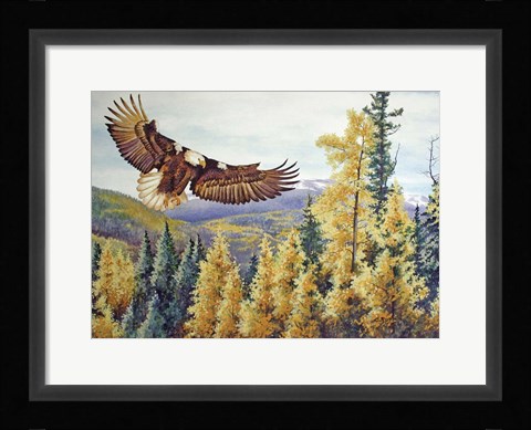 Framed Autumn Flight Print