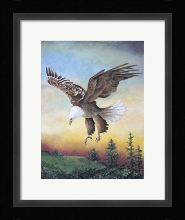 Framed Dawn Flight Print