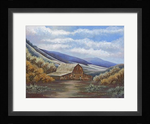 Framed Elizabeth Town Print