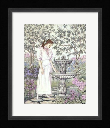 Framed Garden Path Print