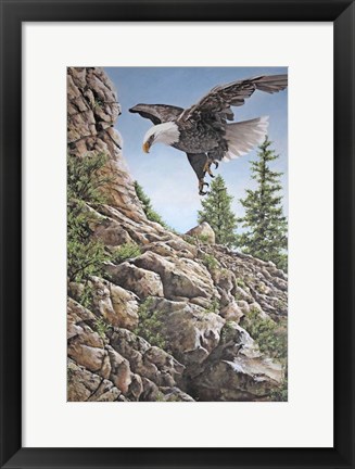 Framed Heading Home Print