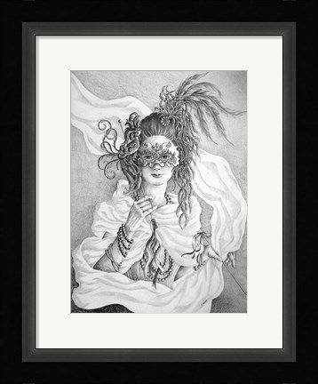 Framed Mardi Gras Print
