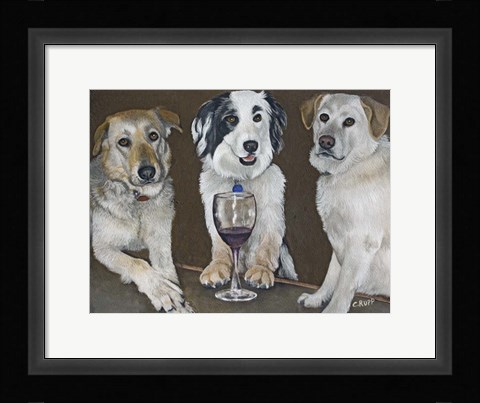 Framed Bar Girls Print