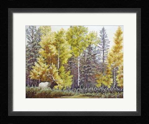Framed Autumn Begins Print