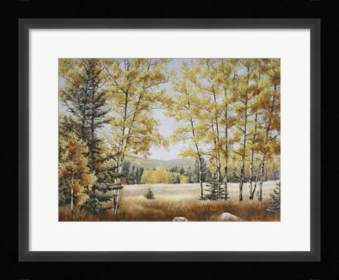 Framed Fall Meadow Print