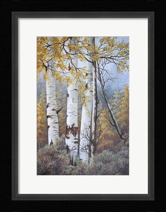 Framed Misty Morning Print