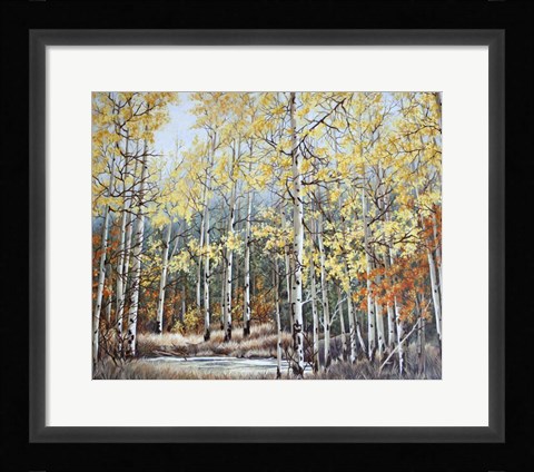 Framed New Aspen Grove Print